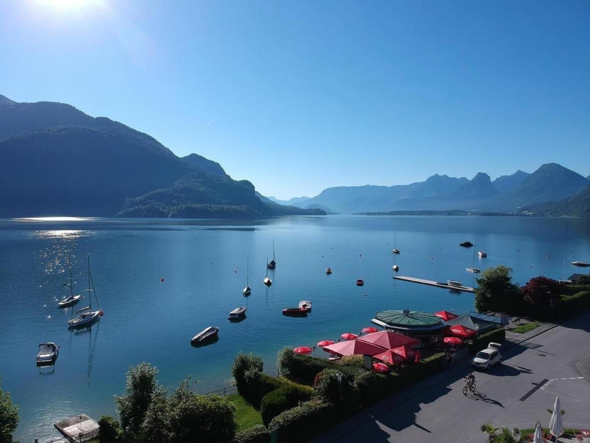 Echt Heimat Apartments Sankt Gilgen Exteriör bild